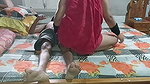 Dewar bhabi ghor pey sex barish time