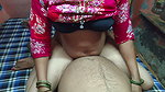 Beautiful indian village aunty hot romance Big boobs press and pussy fucking on the house