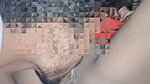 At night, the dick enters the sister-in-law’s vagina and has sex