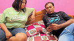 Apne stepcousin ko mouka miltehe uske step brother ne uska panty main hat dalke pussy me ungly ki or uska pussy