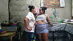 Michel woke up very horny today, and she starts seducing me to fuck her