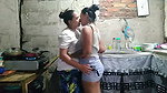 Michel woke up very horny today, and she starts seducing me to fuck her