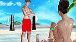 Max’s Life Cap 25 – Massage to Naked Girl on the Beach and Girl Masturbating