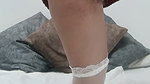 Mature girl disguised as a schoolgirl has her pussy tight and fucks her dildo