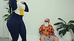 Master Roshi Teaches Me an Ancestral Technique, He Calls It the Dragon Pose- Rule 34 Dragon Ball
