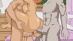Lois’ threesome with Glenn Quagmire and Rick and Morty, family guy