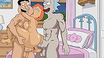 Lois’ threesome with Glenn Quagmire and Rick and Morty, family guy