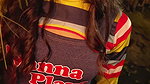 Latina Has a Rich Squirt on Halloween