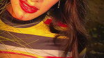 Latina Has a Rich Squirt on Halloween