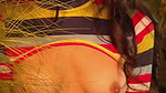 Latina Has a Rich Squirt on Halloween