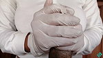 Latex Gloves and Surgical Mask (cum Eating)