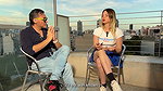 Keila Bassi Eats This Giant Dick Between Two Breads the Argentinian Chori in Juan Bustos Podcast