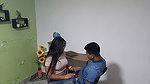 Job interview ends in a delicious blowjob