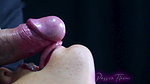 Jets of semen run through my mouth