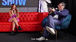 Jessica Sodi squirts on shy big dick fan in Juan Bustos SHOW ft. Khloe & Melanie