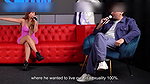 Jessica Sodi squirts on shy big dick fan in Juan Bustos SHOW ft. Khloe & Melanie