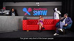 Jessica Sodi squirts on shy big dick fan in Juan Bustos SHOW ft(1). Khloe & Melanie