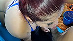 It makes me horny to see my stepmother work as a webcam. Part 2. I make my stepmom cum