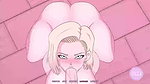 Interdimensional Desire – Fucking the Cute Pink Ass of Android 18 in front of her Husband