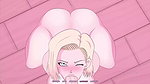 Interdimensional Desire – Fucking the Cute Pink Ass of Android 18 in front of her Husband