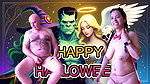 INCREDIBLE HALLOWEEN SEX WITH ADAMANDEVE AND LUPO