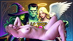 INCREDIBLE HALLOWEEN SEX WITH ADAMANDEVE AND LUPO
