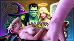 INCREDIBLE HALLOWEEN SEX WITH ADAMANDEVE AND LUPO