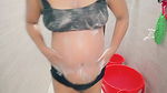 Beautiful housewife shower video.bengali girl bathroom sex