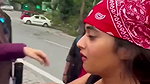 Actress Deepthi Sunaina milky white boobs deep show 1