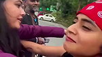 Actress Deepthi Sunaina milky white boobs deep show 1