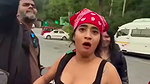 Actress Deepthi Sunaina milky white boobs deep show 1
