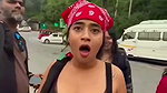 Actress Deepthi Sunaina milky white boobs deep show 1