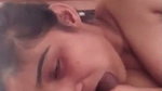 Cute Wife Kissing Giving Blowjob & Fucking Hard & Rough in Doggy on the Couch 4