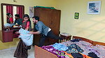 Priyanka and Sneha Easwar Open Deep Navel from a serial 1