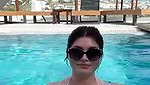 She aint gonna drown with those floaters.mp4 3
