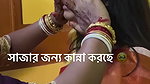 fleshy big round deep navel of a crying bengali lady in red saree 1