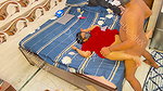wife in hot red nighty makes husband lose control hardcor sex all open 1