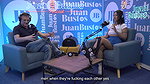 Oiled Latina with Beautiful Tits Kataleya Ross Hops up the Vibrator Machine Until She Cums! Juan Bustos Podcast