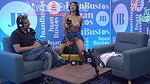 Oiled Latina with Beautiful Tits Kataleya Ross Hops up the Vibrator Machine Until She Cums! Juan Bustos Podcast
