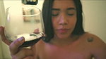 Naughty Latina Gives Me a Footjob