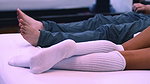 Naughty girlfriend with her boyfriend’s best friend in his room