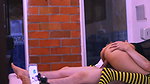 Naughty girlfriend fucks with her boyfriend’s best friend on a trip