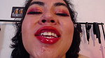 Nasty Blowjob + hairy pussy touch
