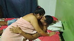 My stepsister sucks my cock when she gets out of the shower