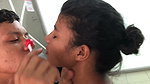 My stepsister plays with my cell phone and I play with her and her rich ass – porn in spanish latina