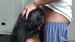 My Stepmother Finds Me Masturbating When She Takes a Shower and Sucks My Cock Until Apu Interrupts Us