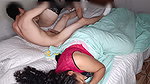 My stepmother’s sister wakes me up so I can have sex with her while my stepmother rests