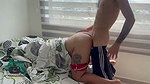 My stepmother’s barb cheats on me and pretends to be my girlfriend as a pretext for me to fuck her hard