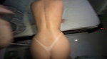 My stepbrother fucks me while his girlfriend is in the living room