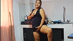my perverted stepfather likes how I clean the kitchen because he likes my ass